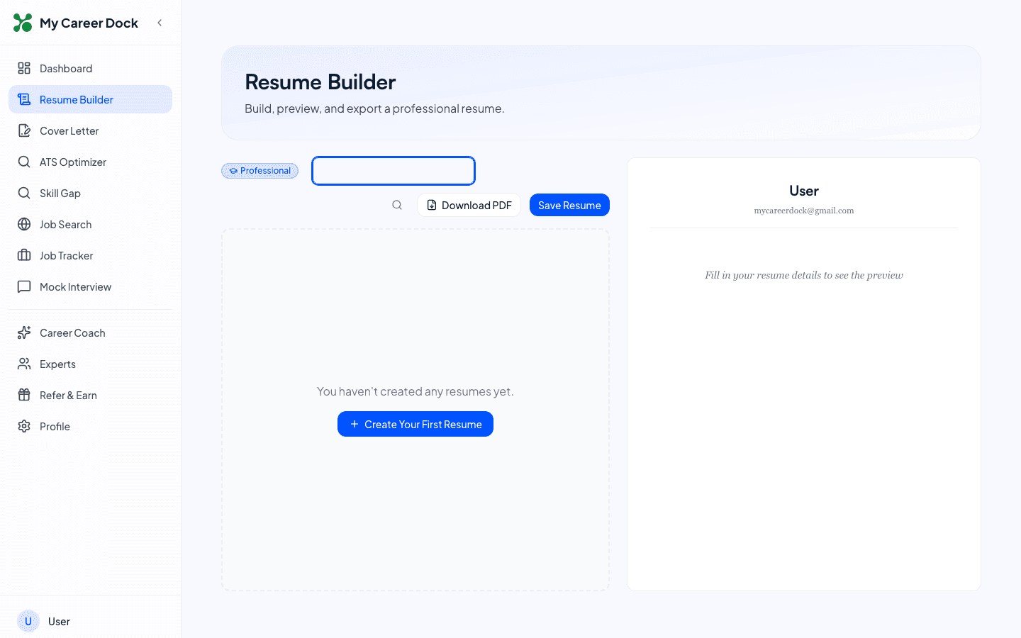 Resume Builder